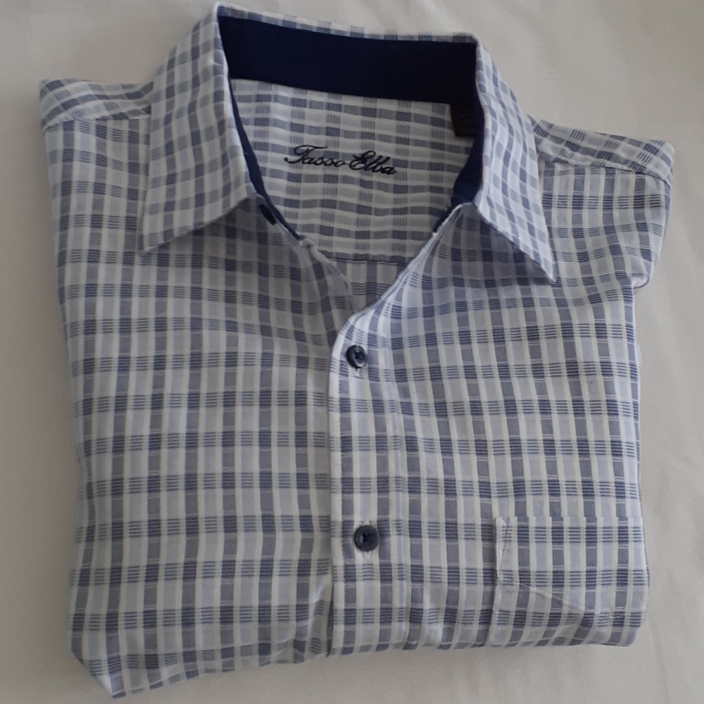 Tasso Elba button up shirt LIKE NEW